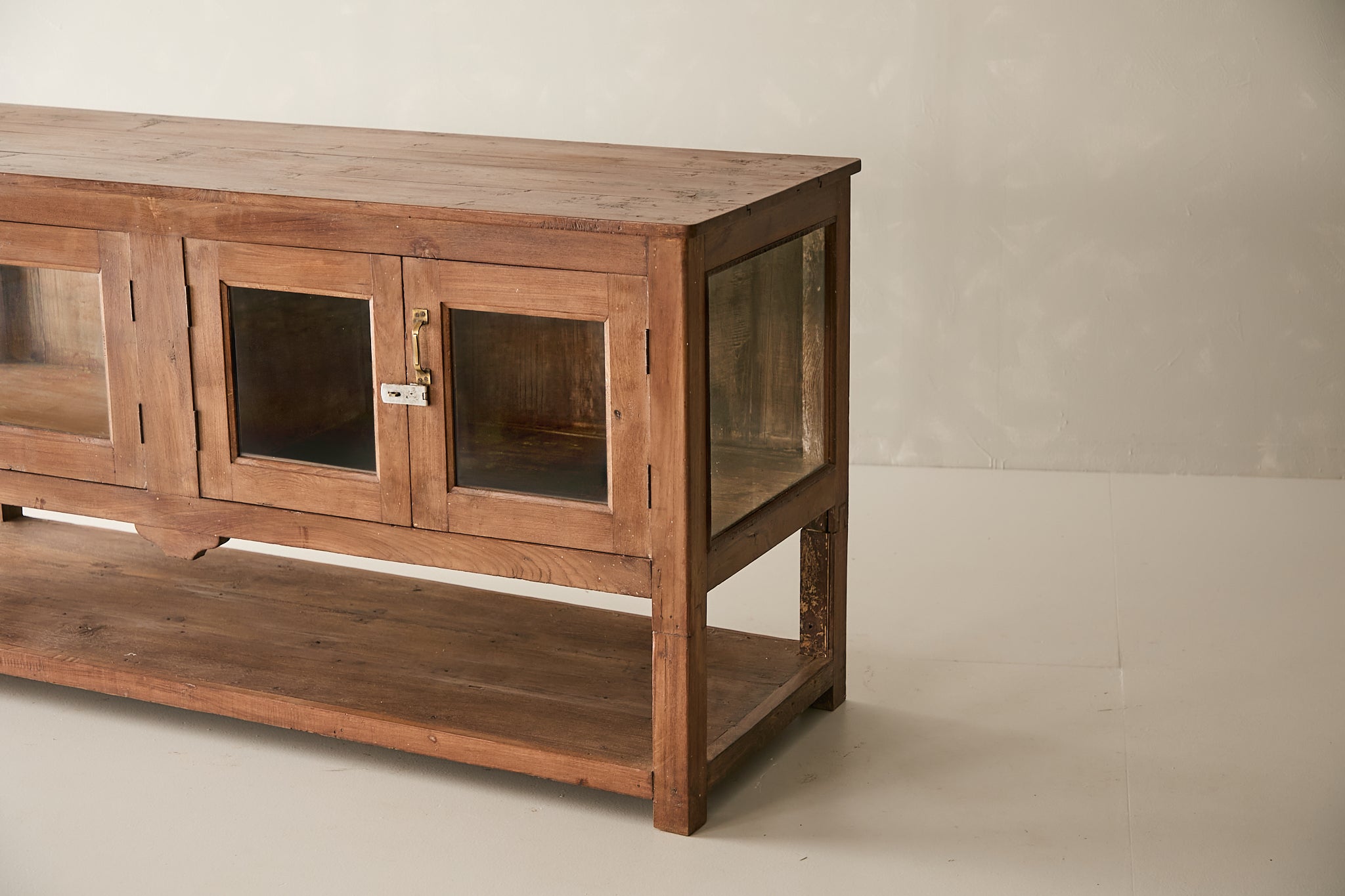 Vintage Teak Showcase Sideboard T.066