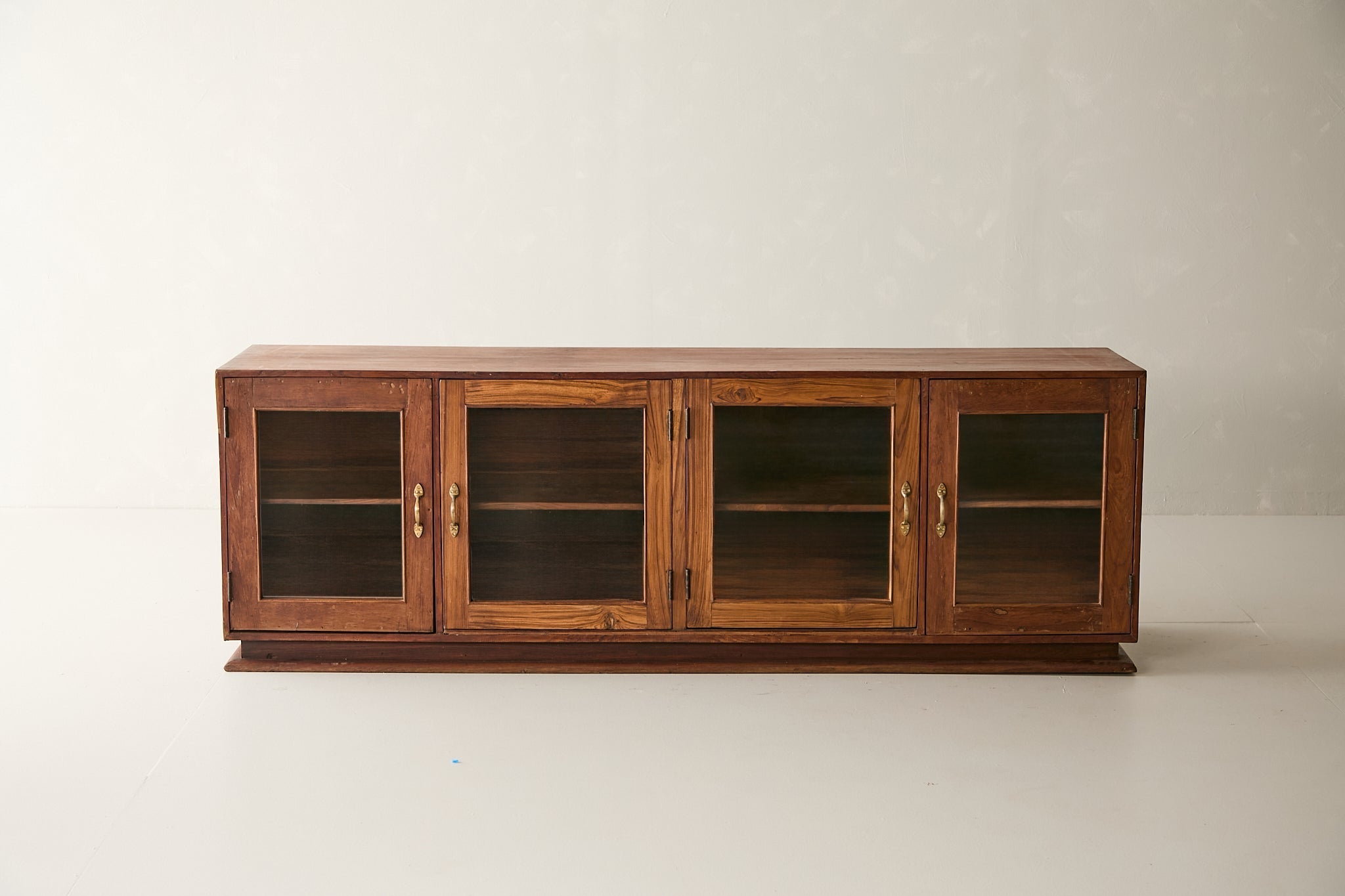Vintage Teak and Glass Sideboard T.060