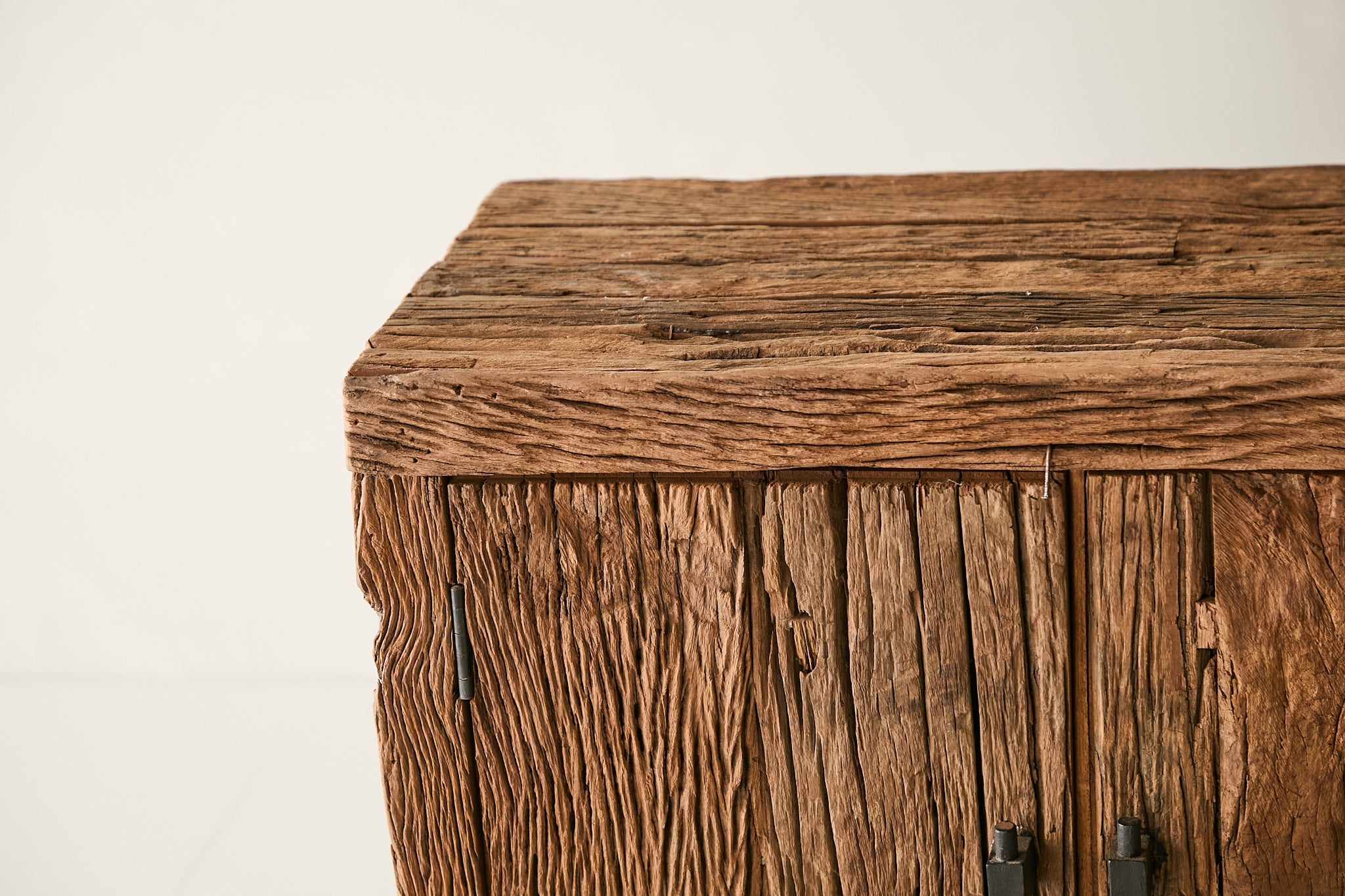 Rough-Hewn Sal Wood Sideboard
