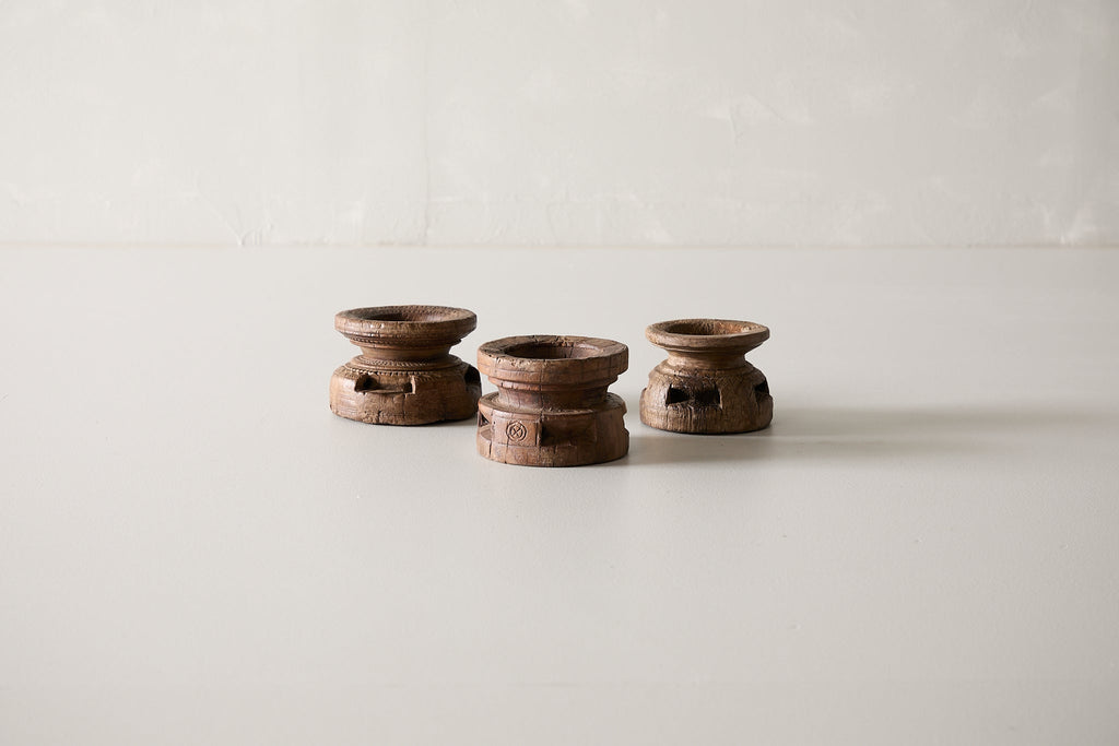 Vintage Seeder Candle Stand