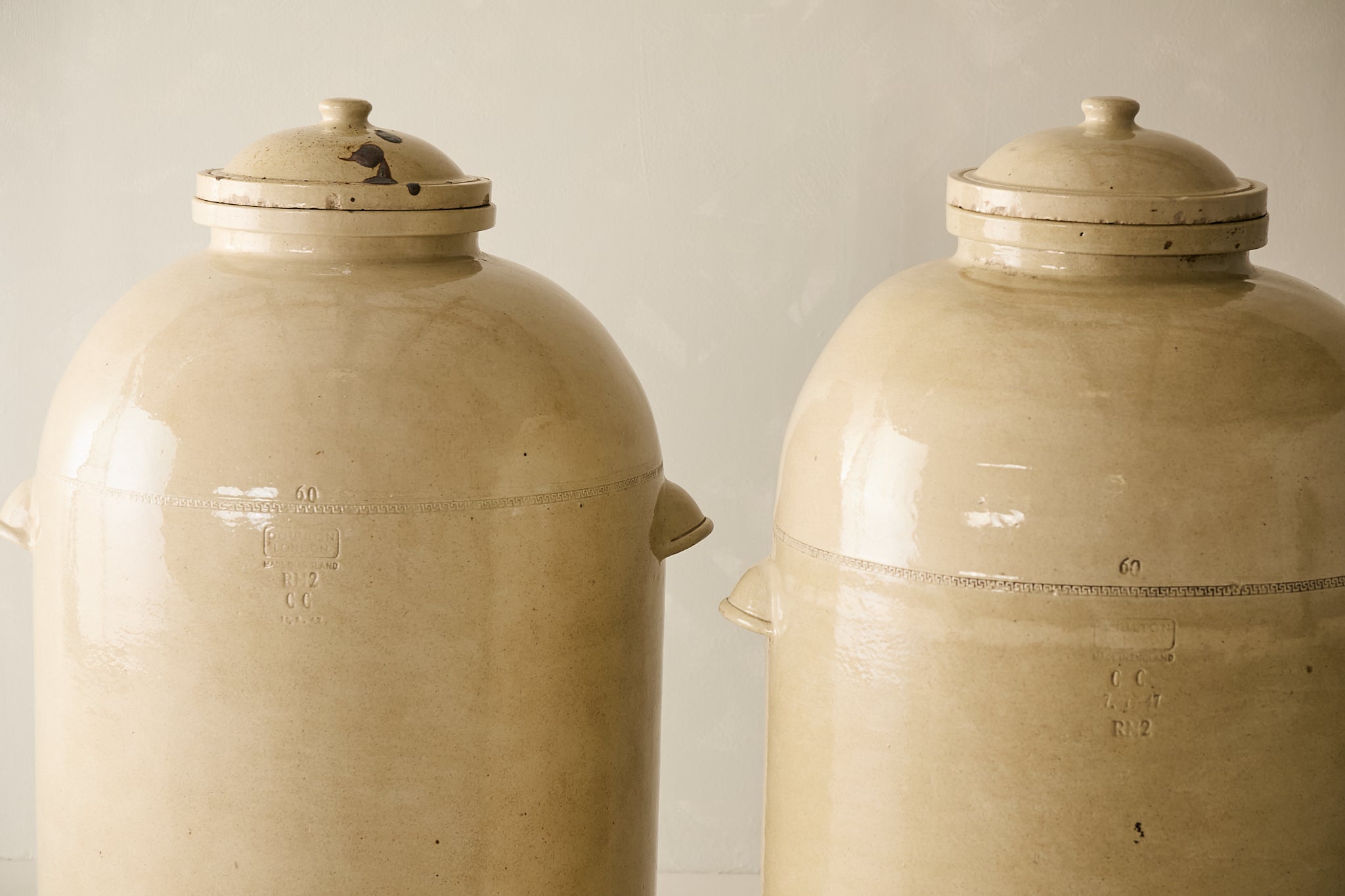 Vintage Royal Doulton Perfume Jars (set of 2)