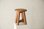 Vintage Acacia Stool