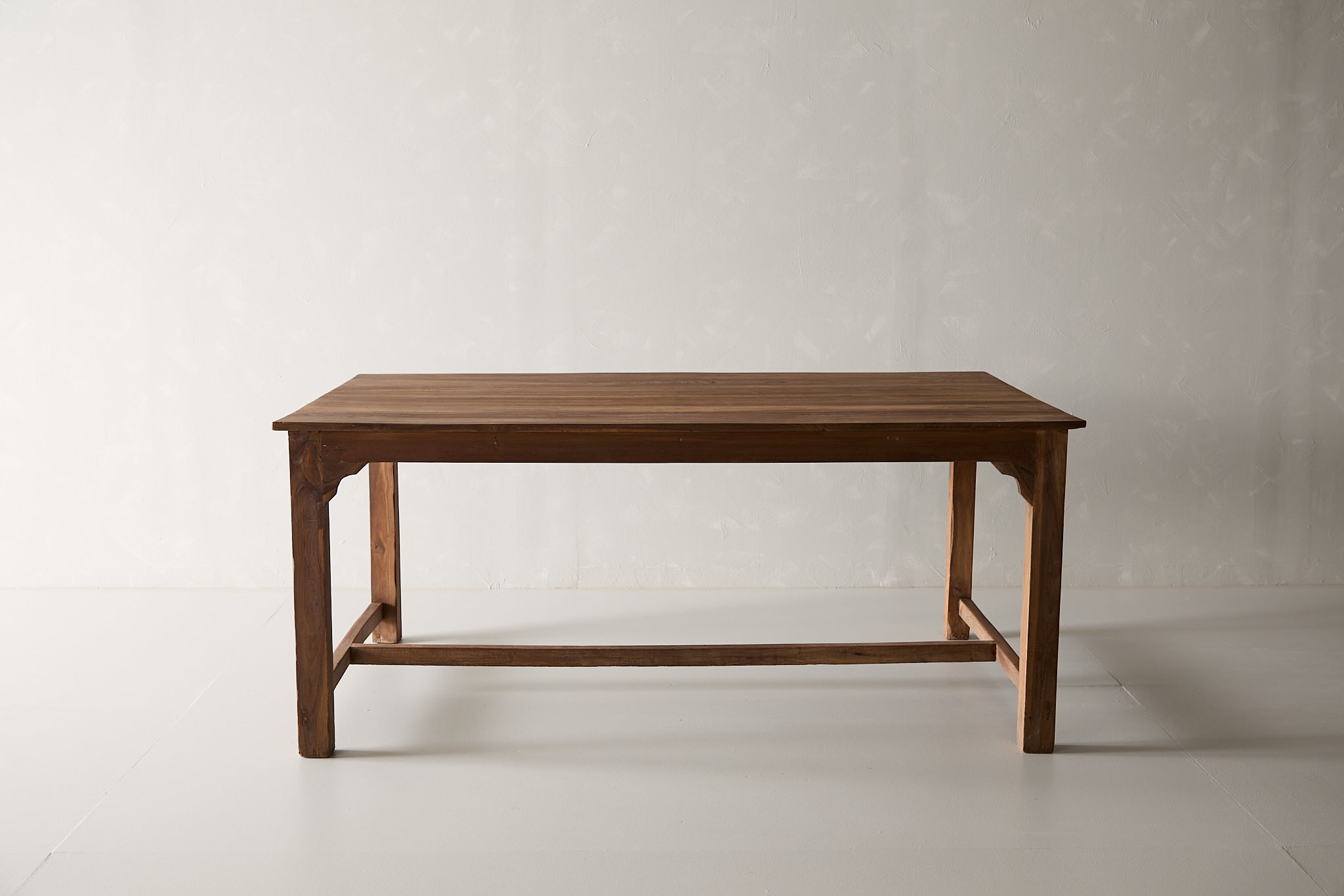 Vintage Teak Farmhouse Dining Table