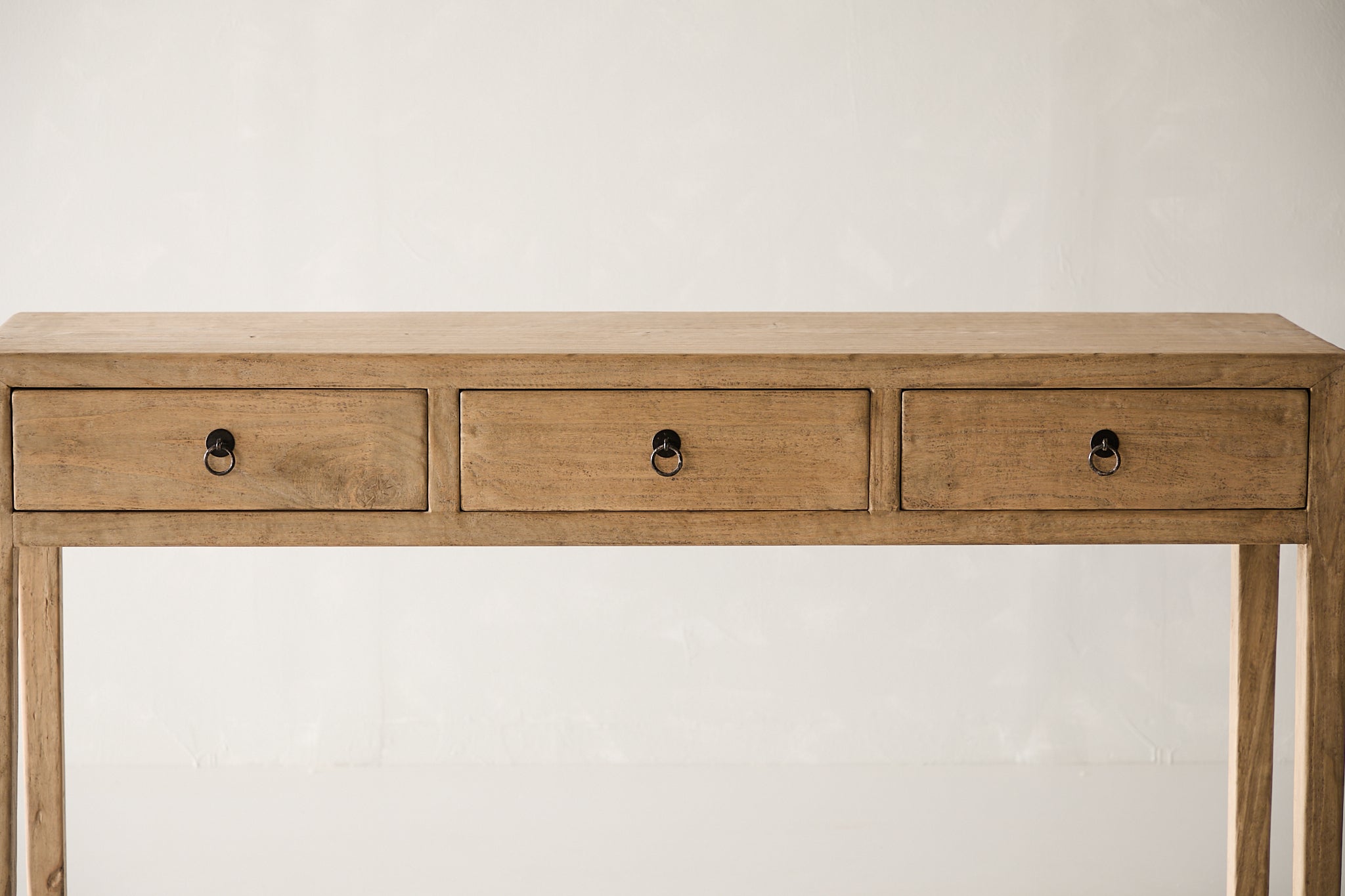 Reclaimed 3 Drawer Poplar Console Table