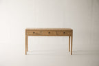 Reclaimed 3 Drawer Poplar Console Table