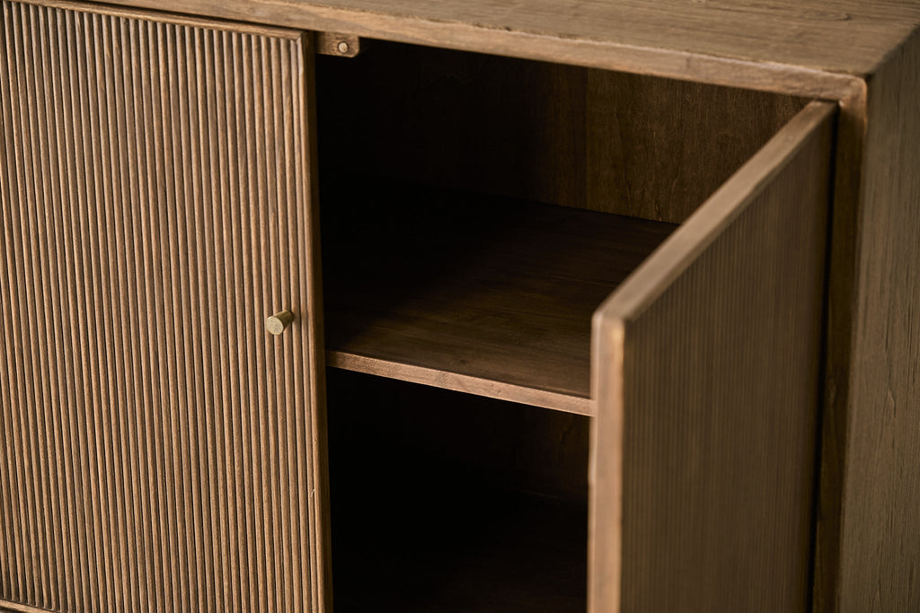 Reese 2-Door Sideboard - Mocha