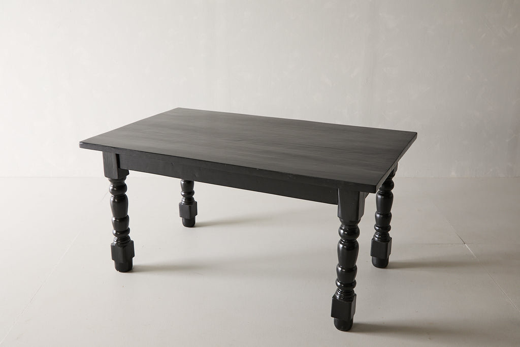 Turned Leg Dining Table - 5ft.