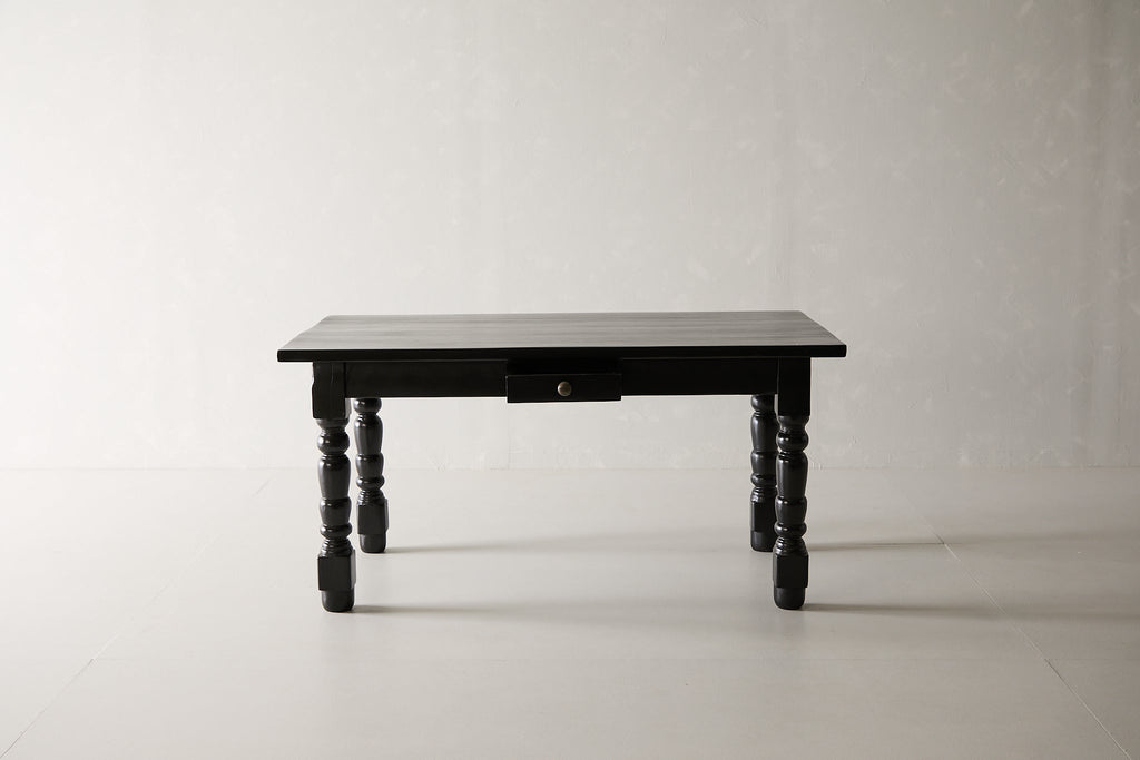 Turned Leg Dining Table - 5ft.