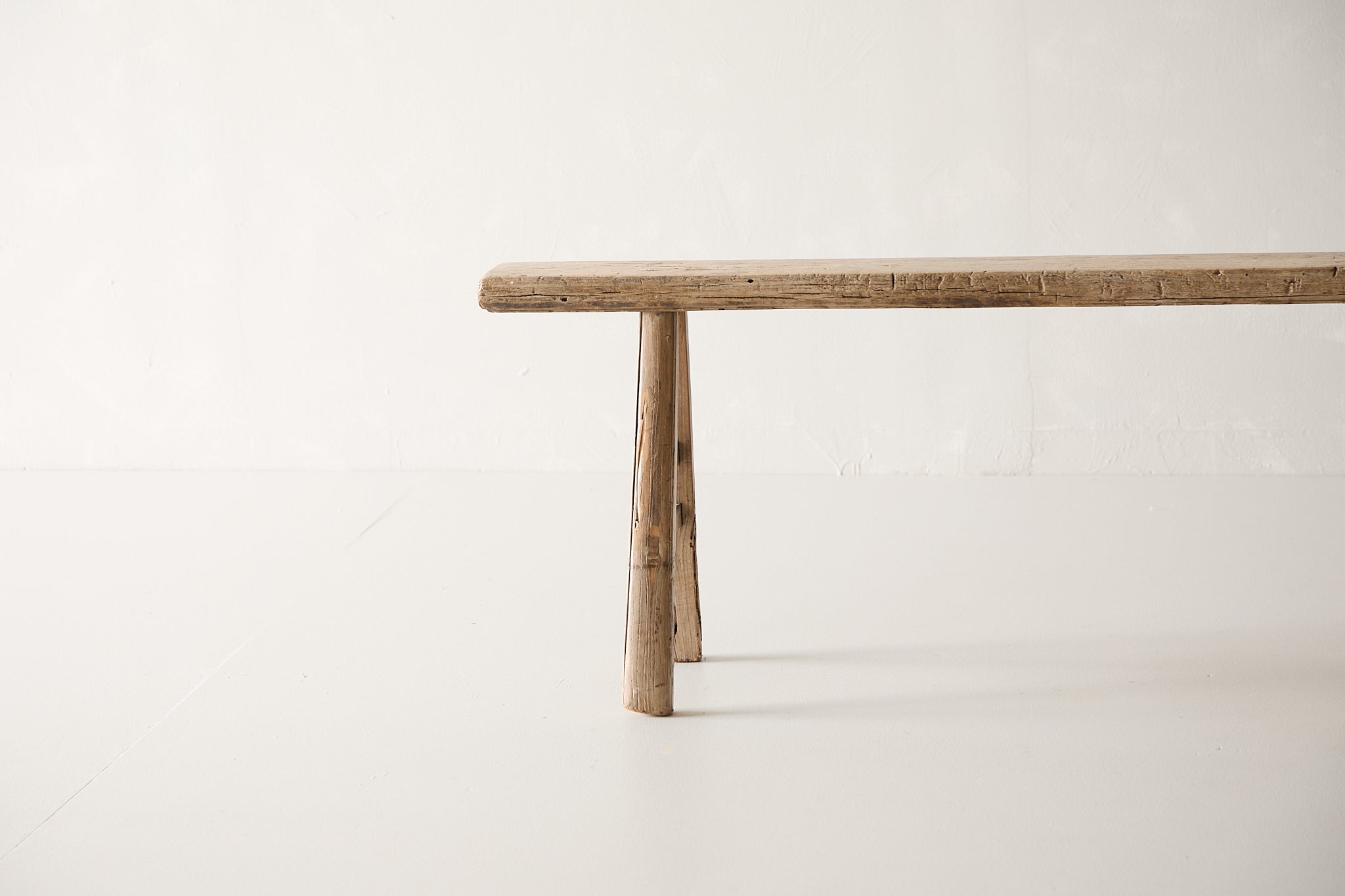 Vintage Elm Bench C.3