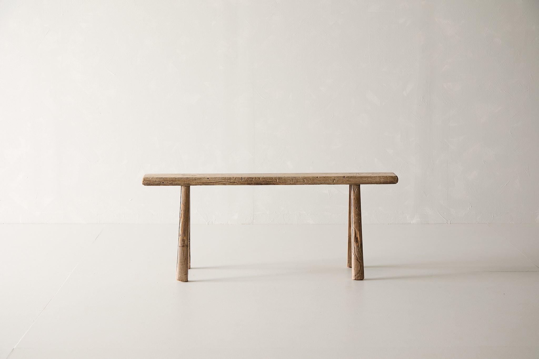 Vintage Elm Bench C.3