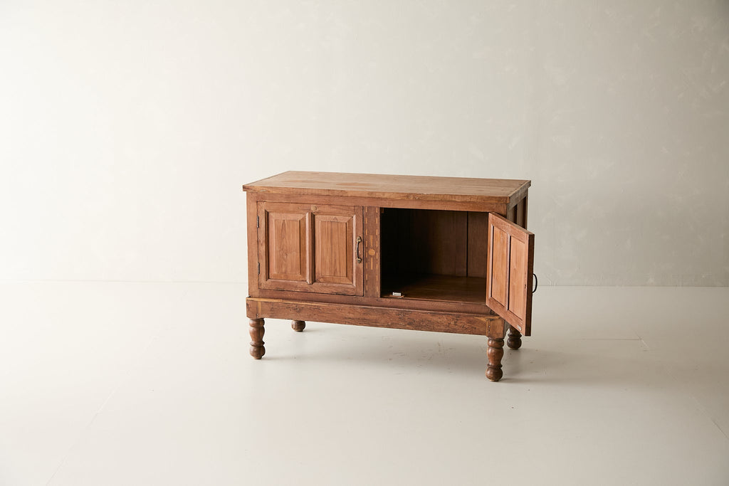 Vintage Teak Two-Part Sideboard T.058