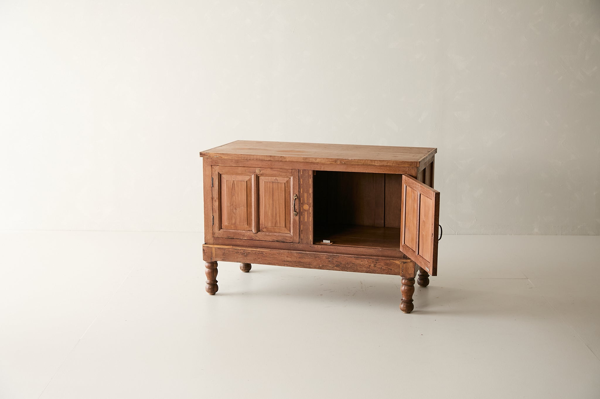 Vintage Teak Two-Part Sideboard T.058