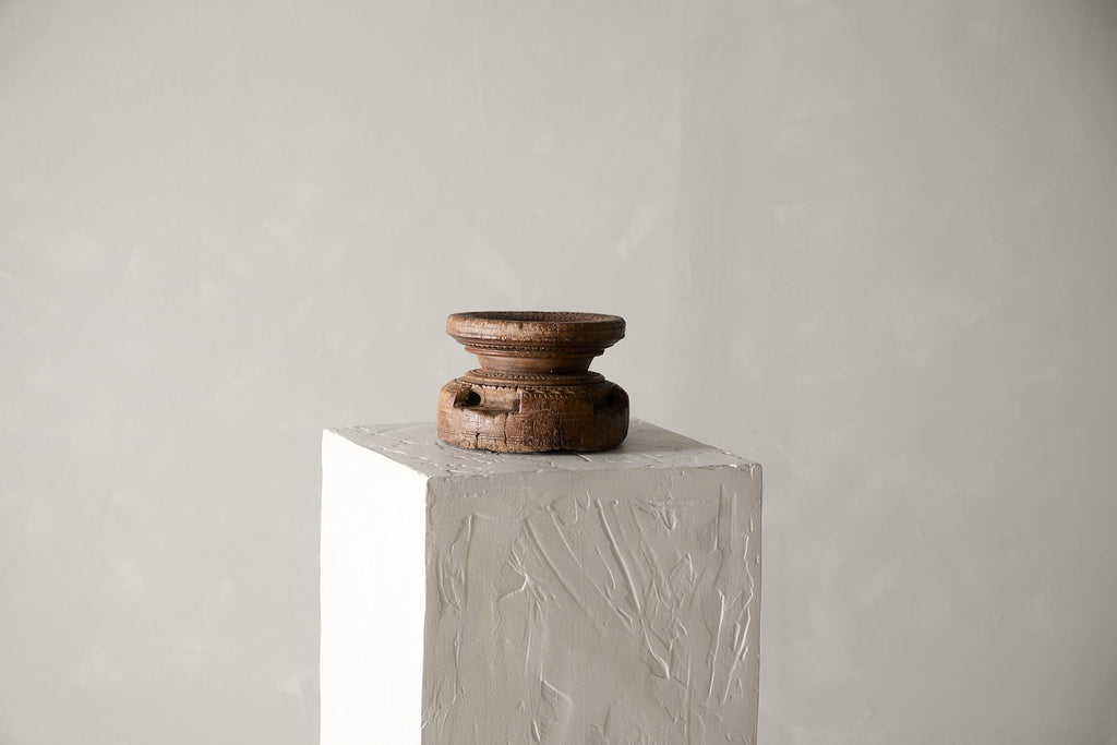 Vintage Seeder Candle Stand