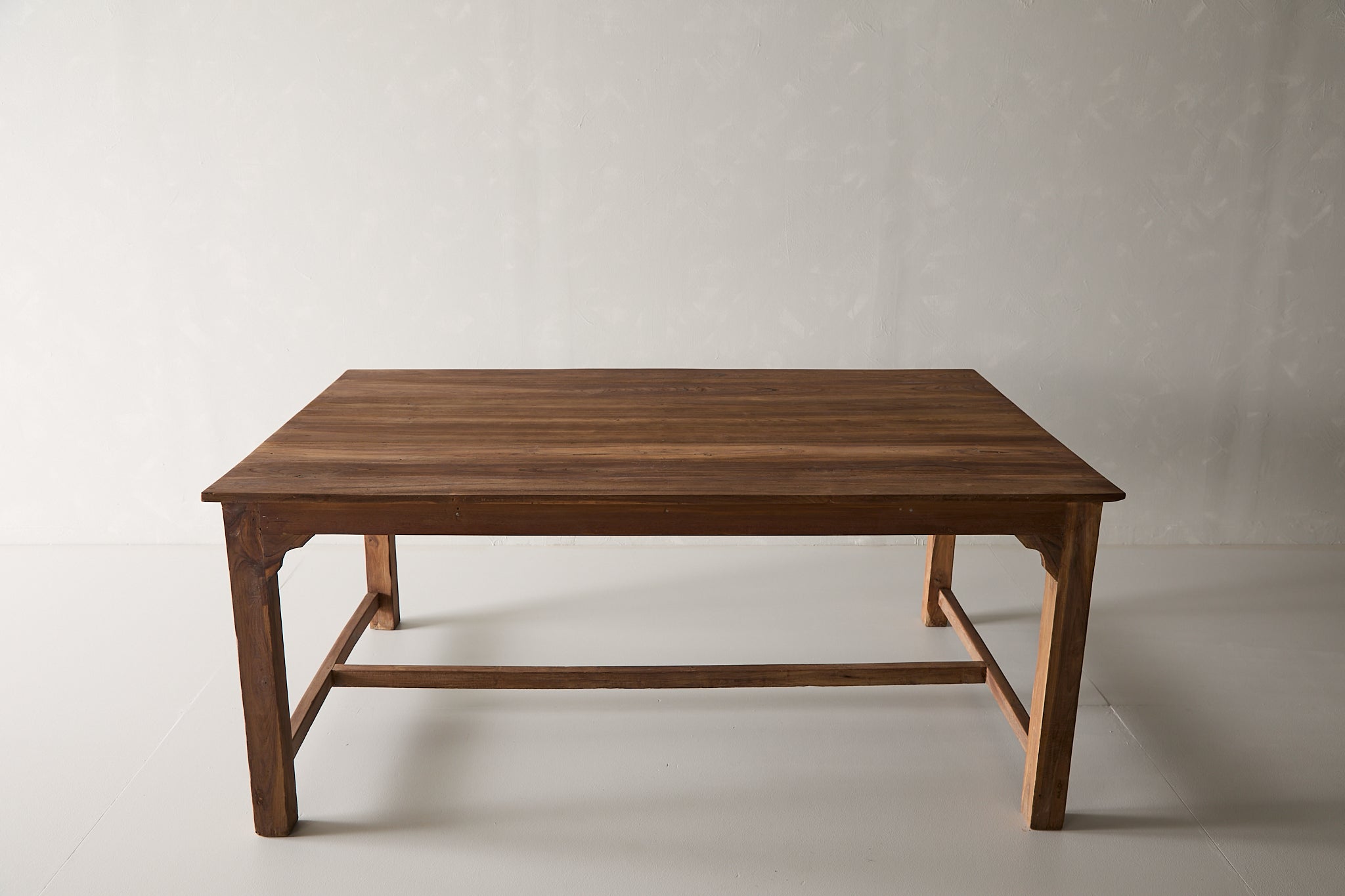Vintage Teak Farmhouse Dining Table
