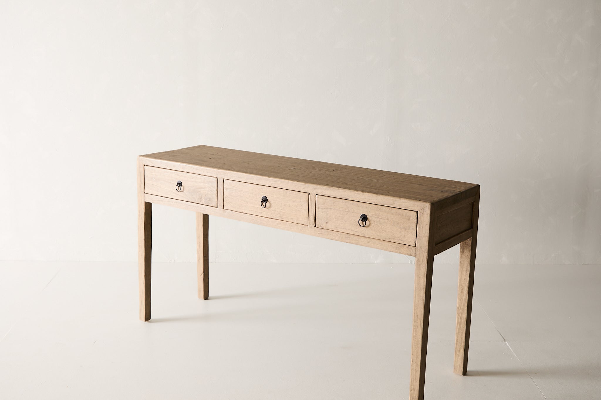 Reclaimed 3 Drawer Poplar Console Table