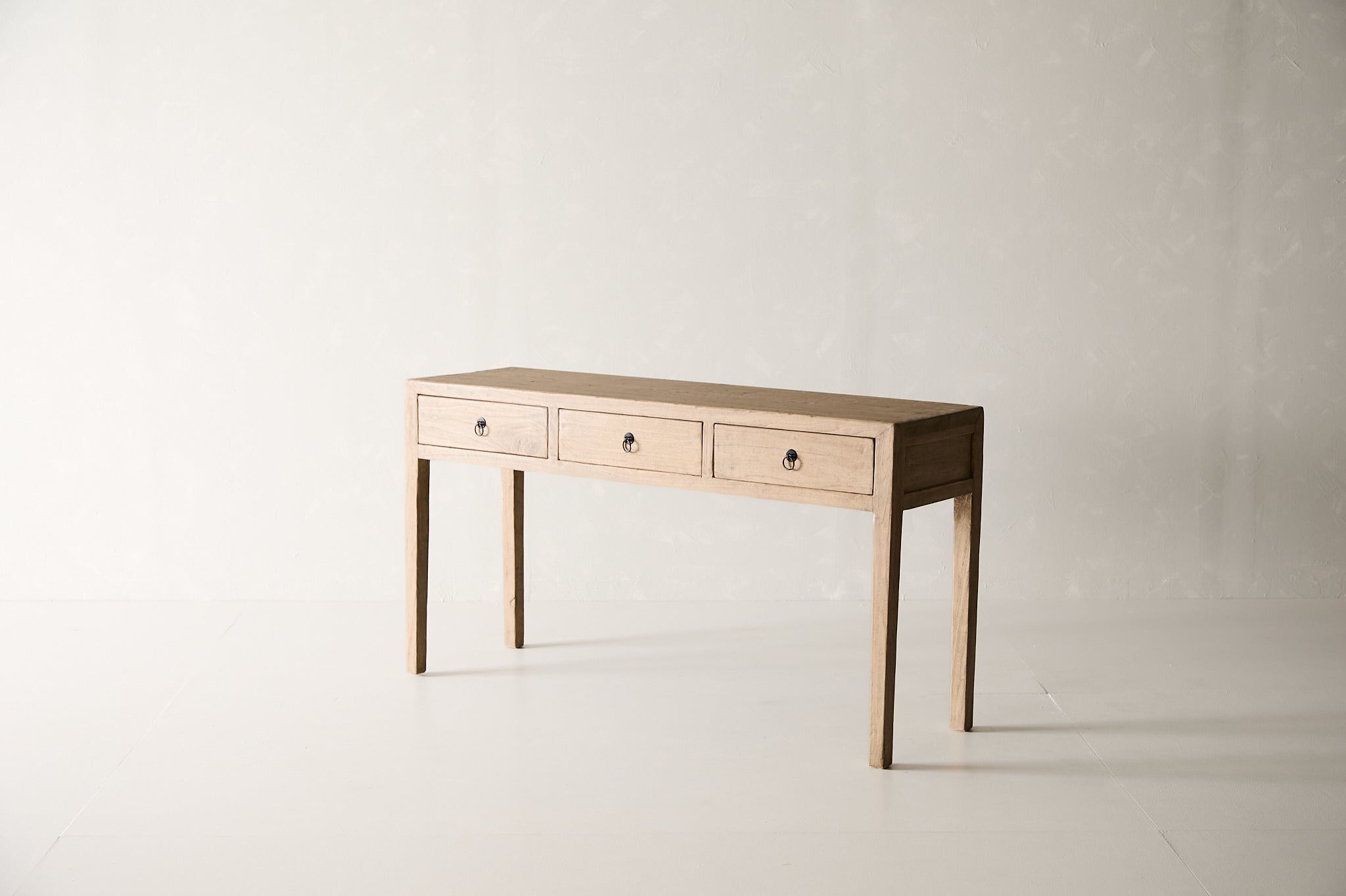Reclaimed 3 Drawer Poplar Console Table